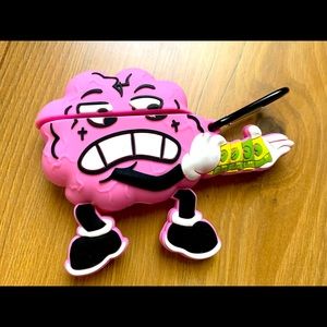 Sniper gang 3d brain airpods pro case